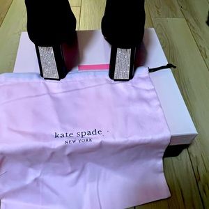Kate spade black boots size 10